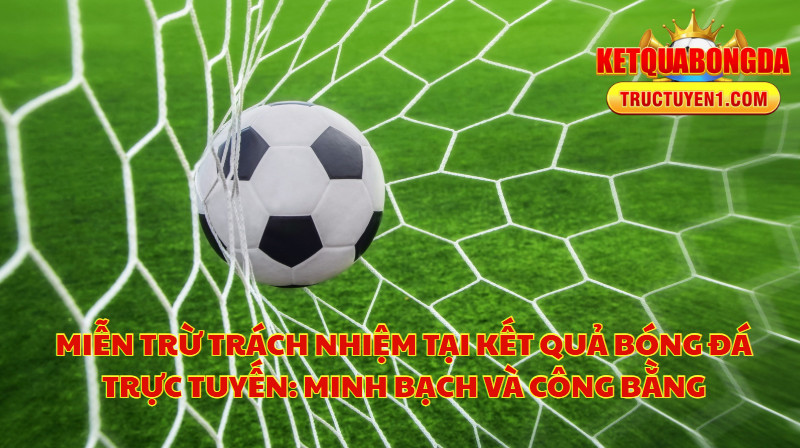 Miễn Trừ Trách Nhiệm Tại Kết Quả Bóng Đá Trực Tuyến: Minh Bạch Và Công Bằng